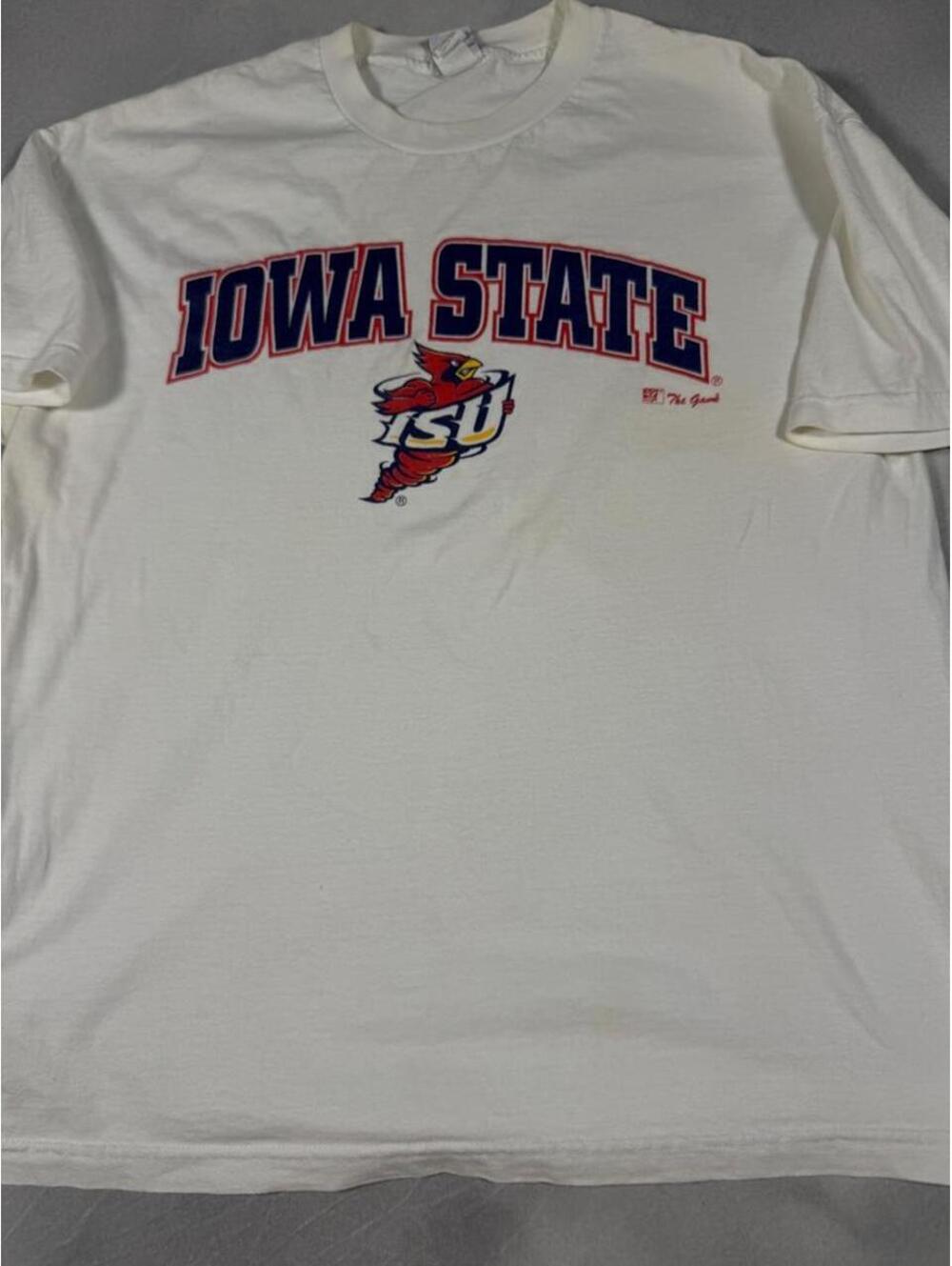 Incredible 90s Vintage IA state Cyclones tee, cyclone logo